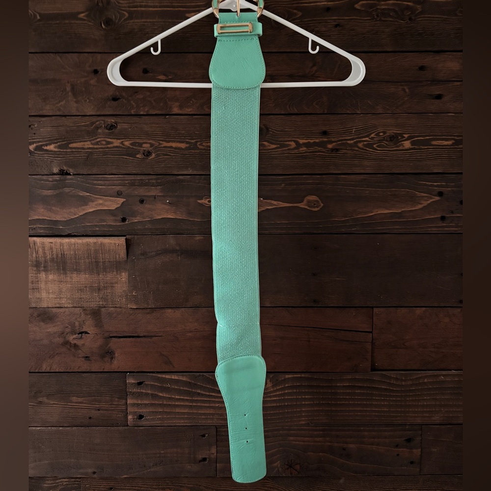 Wide elastic belt